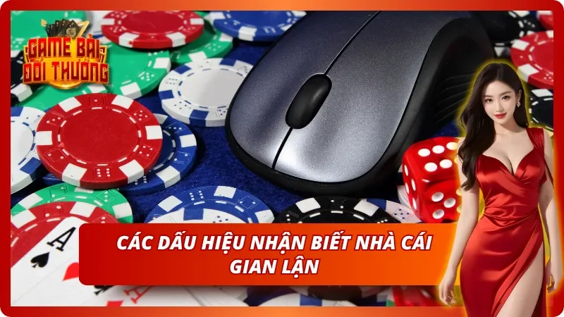 Dấu hiệu cảnh báo nhà cái không trung thực